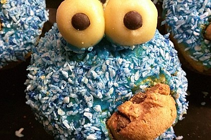 Krümelmonster Cupcakes 64