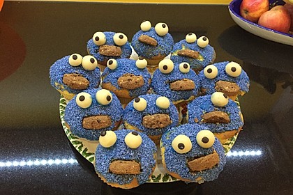 Krümelmonster Cupcakes 132