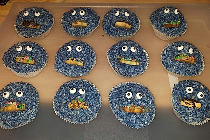 Krümelmonster Cupcakes 220