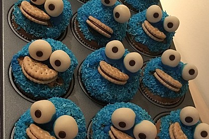 Krümelmonster Cupcakes 148