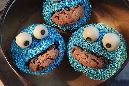 Krümelmonster Cupcakes 92