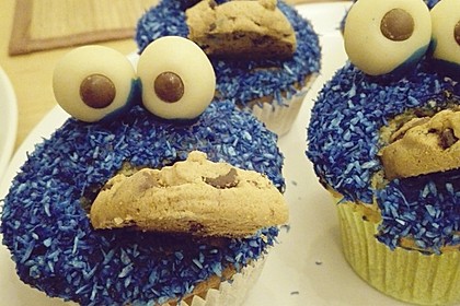 Krümelmonster Cupcakes 147