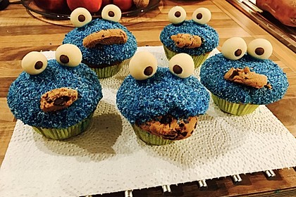 Krümelmonster Cupcakes 120