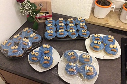 Krümelmonster Cupcakes 159
