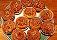 Walnuss-Cupcakes mit Kaffeefrosting