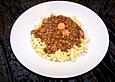 Linsen und Sp&auml;tzle