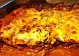 "Wilde" Cannelloni in rot-wei&szlig;er Sauce
