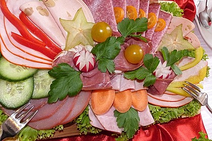 Gemischte Wurstplatte 1