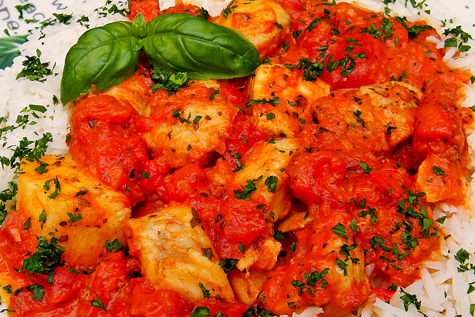 Fisch in Tomatensoße (Rezept mit Bild) von McMoe | Chefkoch.de