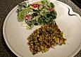 Lachsfilet mit Walnusskruste