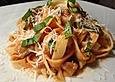 Tomaten-Sahne-Sauce mit Aubergine f&uuml;r Pasta (vegetarisch)