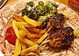 Hackspie&szlig;chen mit Ananas