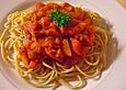 Vollkornspaghetti mit Gem&uuml;seso&szlig;e