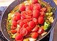 Curry mit Garnelen und Brokkoli