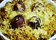 Zwiebel-Reis-Pfanne
