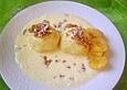 Vanille-Grie&szlig;kn&ouml;delchen mit Butter-Zimtbr&ouml;seln