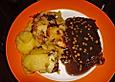 Rumpsteaks mit Pfeffersauce