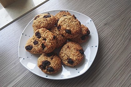 Haferflocken-Bananen Cookies 2