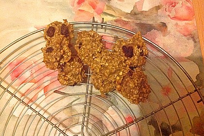 Haferflocken-Bananen Cookies 7
