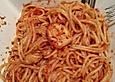 Spaghetti Meeresfr&uuml;chte mit passierten Tomaten