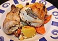Salbei-Kartoffeln mit H&auml;hnchen und Schafsk&auml;se