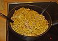 K&auml;sesp&auml;tzle mit Mais und Schinken