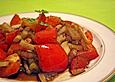 Lauwarmer Paprika-Fenchel-Salat