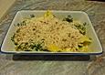 Crespelle mit Gorgonzola und Spinat
