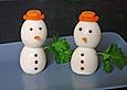 Eier-Schneemann