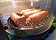 H&auml;hnchenbrustfilet-Fr&uuml;hlingsrollen an Kartoffel-Kiwischeiben f&uuml;r 2 Personen