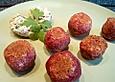 Rote Bete-Kokos B&auml;llchen