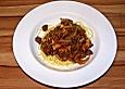 Spaghetti mit Lamm all'amatriciana