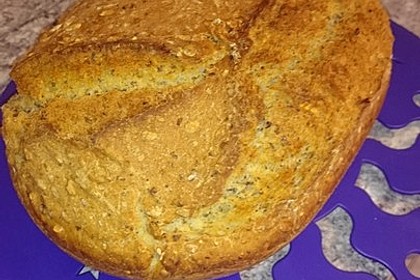 Dinkelbrot mit Leinsamen und Sonnenblumenkernen 12