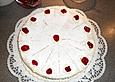 Himbeer-K&auml;sesahne-Torte