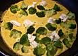 Brokkoli-Curry Omelett