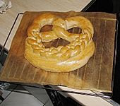 Gro&szlig;e Neujahrsbrezel (Bild)