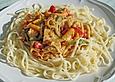 Feuriges H&auml;hnchen aus dem Wok