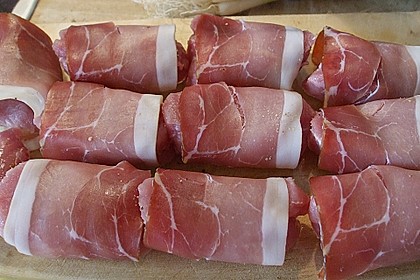 Schweinefilets im Schinkenmantel an Cognacsahne 19