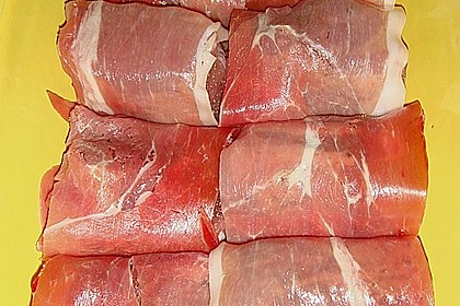 Schweinefilets im Schinkenmantel an Cognacsahne 4