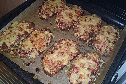 Pikantes überbackenes Brot 6
