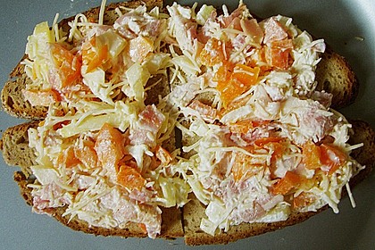 Pikantes überbackenes Brot 9