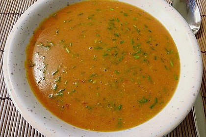 Linsensuppe mit Kokosmilch 3