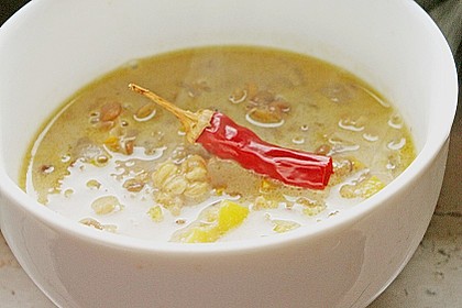 Linsensuppe mit Kokosmilch 14