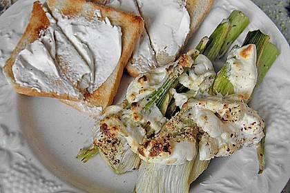 &Uuml;berbackener Fenchel mit Frischk&auml;seso&szlig;e 2
