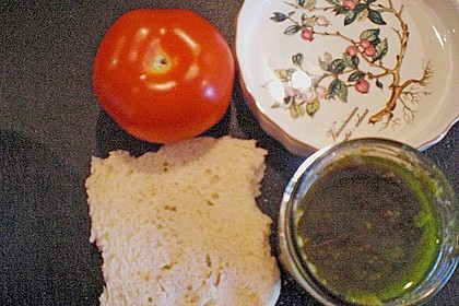 Tomaten mit Pesto &uuml;berbacken