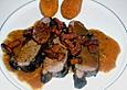 Hirsch - Medaillons in Pfeffersauce