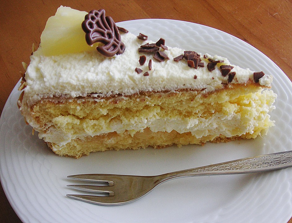 Ananas - Sahne - Torte (Rezept mit Bild) von kuzu | Chefkoch.de