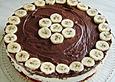 Schokoladen - Bananen Torte