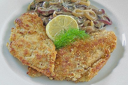 Schollenfilet in Nussh&uuml;lle