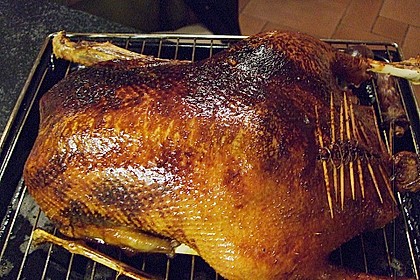 Weihnachtsgans mit Tatarf&uuml;llung 1